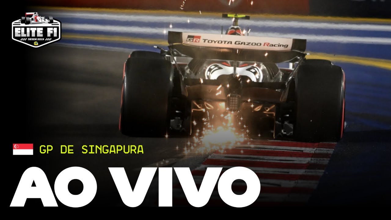 ELITE F1 | 26ª TEMPORADA I ETAPA 4 - SINGAPURA I NARRAÇÃO JULIEL SANTANA