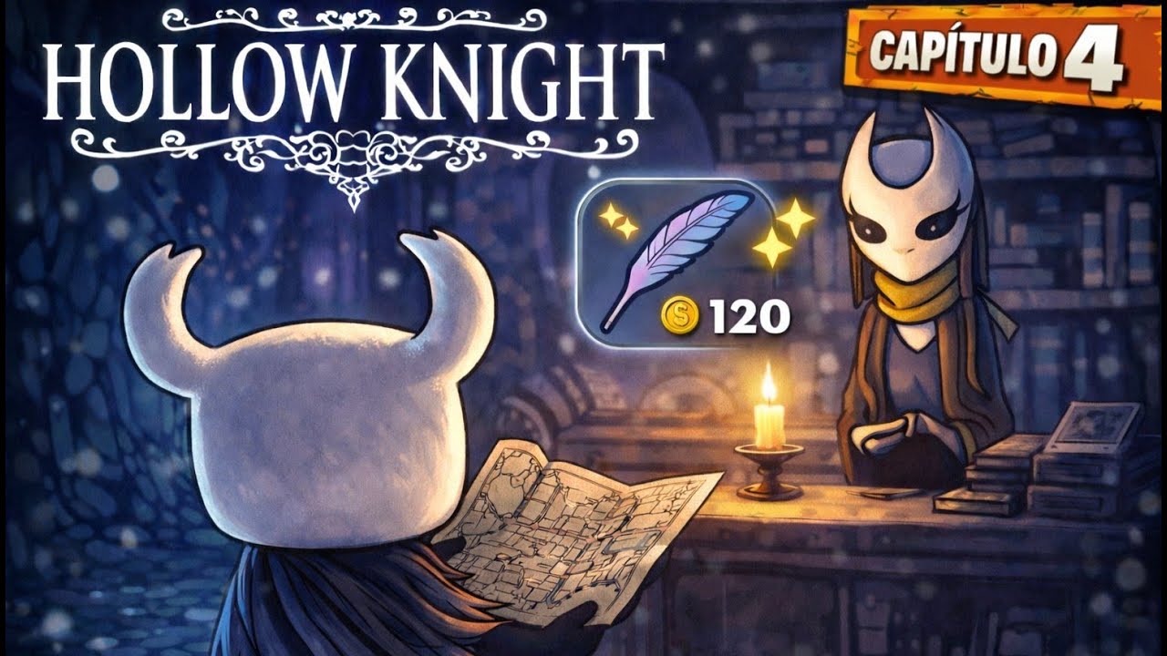 Mejorando el mapa... Hollow Knight