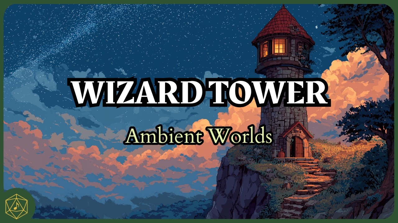 Wizard Tower - Magical Ambient Exploration Music | Tabletop RPG Music | DnD Music