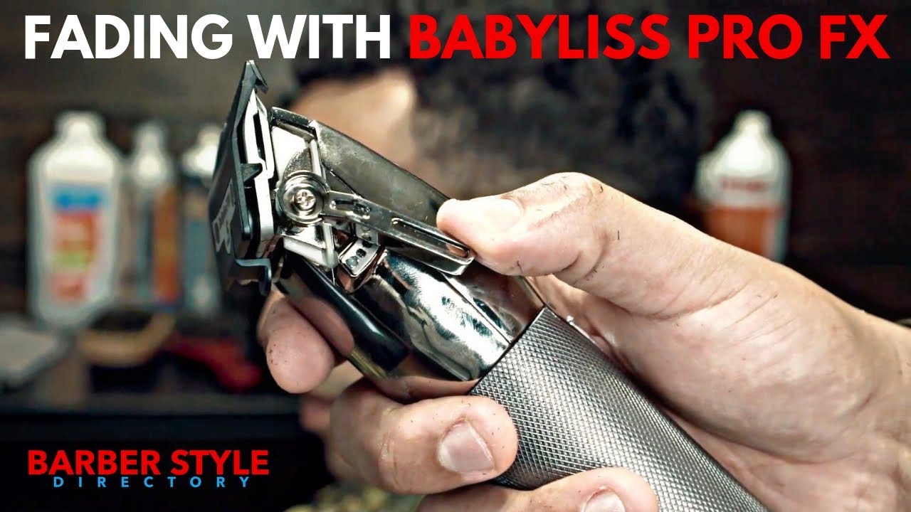 FADING WITH BABYLISS PRO FX CLIPPER AND TRIMMER | LOW FADE TUTORIAL