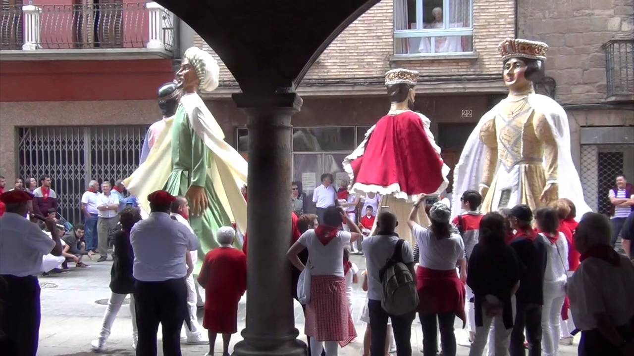FIESTAS DE SANGÏESA 2016 DIA 16 GIGANTES