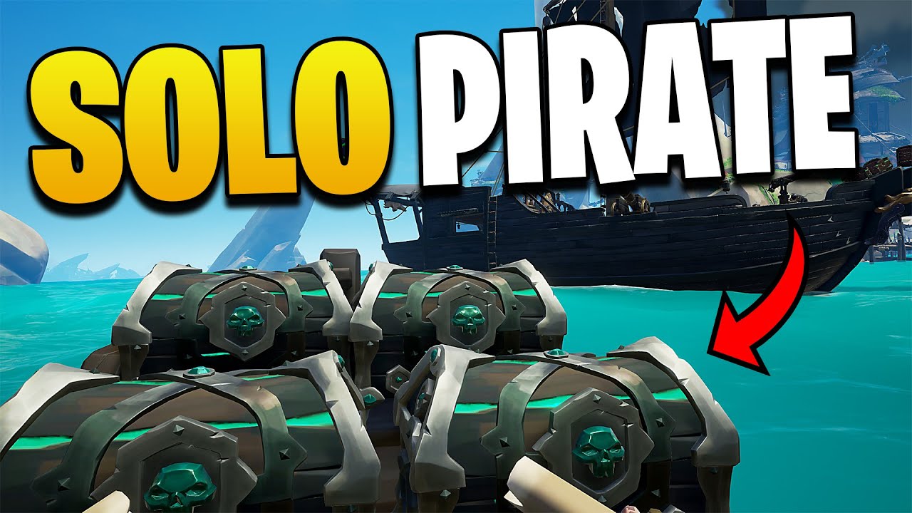 A Solo Pirate on Sea of Thieves (Gameplay & PvP Highlights)