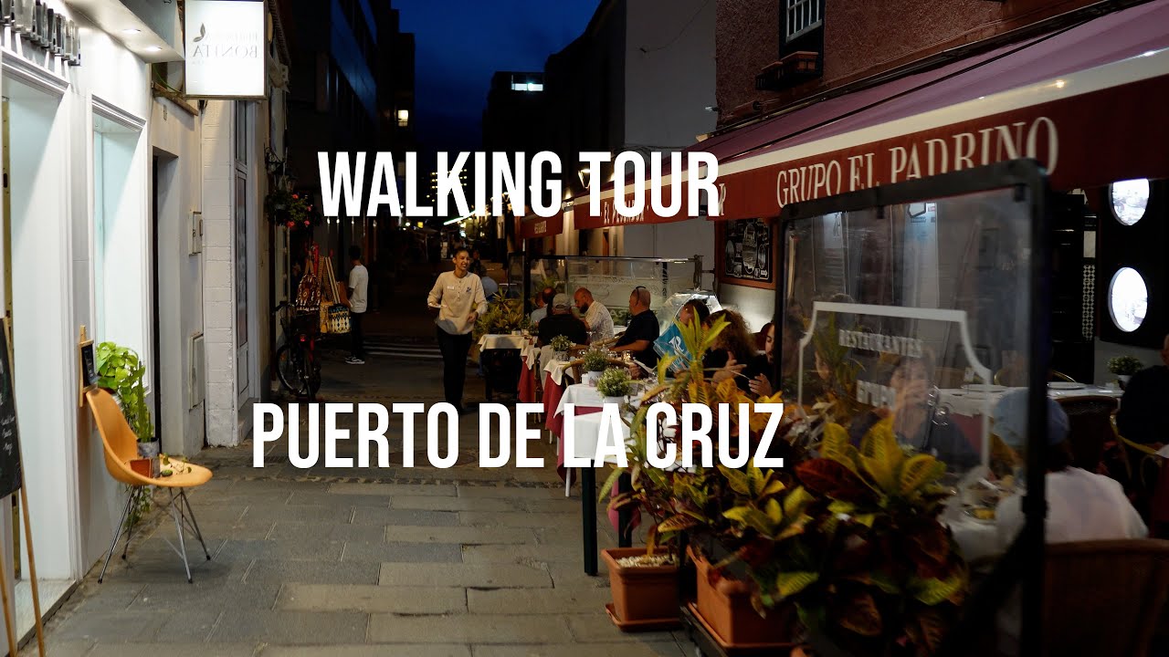Puerto de la Cruz Tenerife - Night Relax Walking Tour