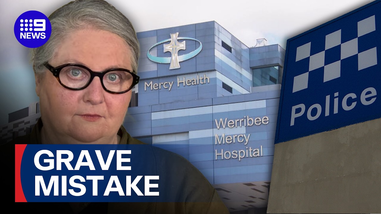 Hospital apologises after Melbourne woman wrongly declared dead | 9 News Australia