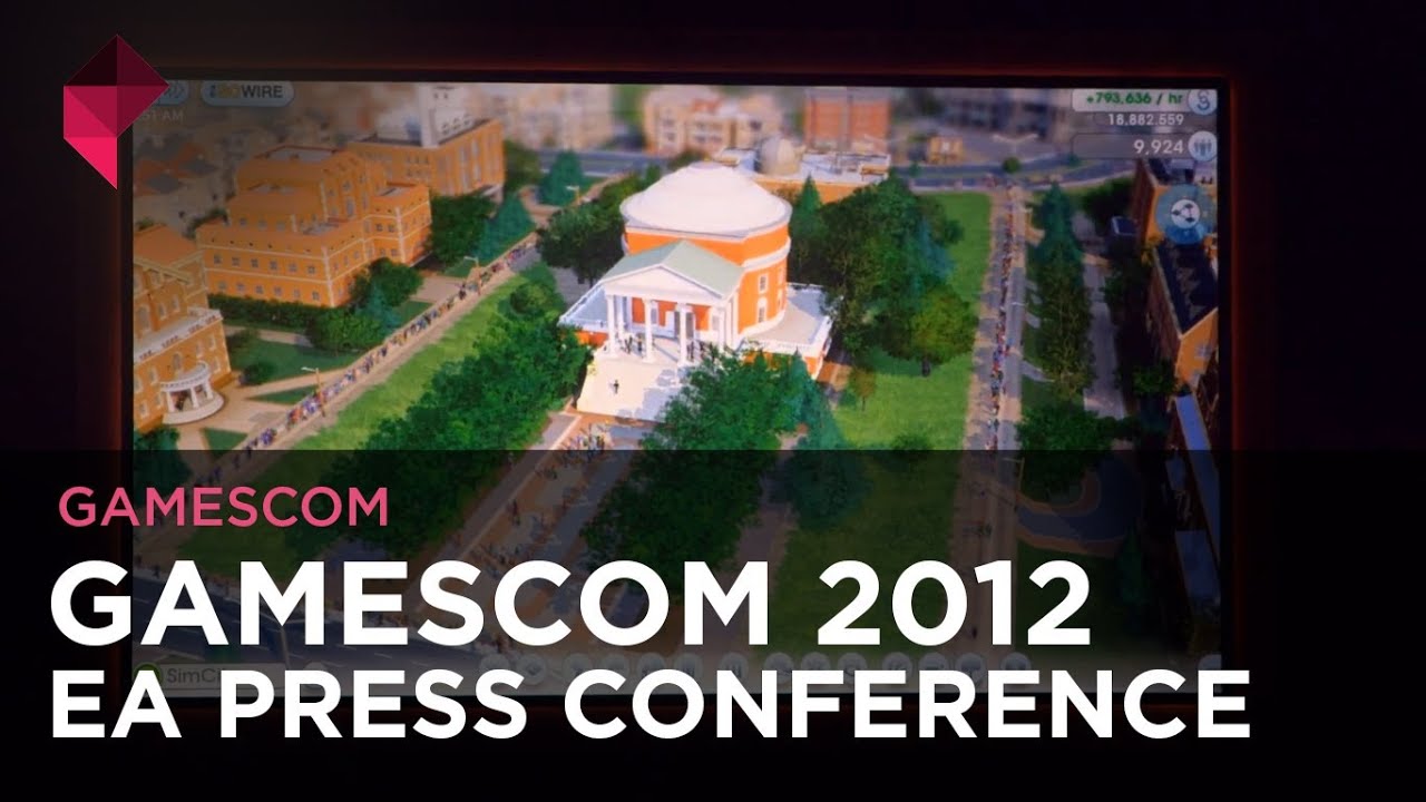 Gamescom 2012 - EA Press Conference