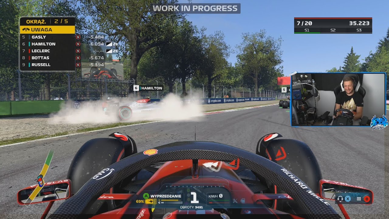 HAMILTON ODWALIŁ MANIANE W F1 22!!