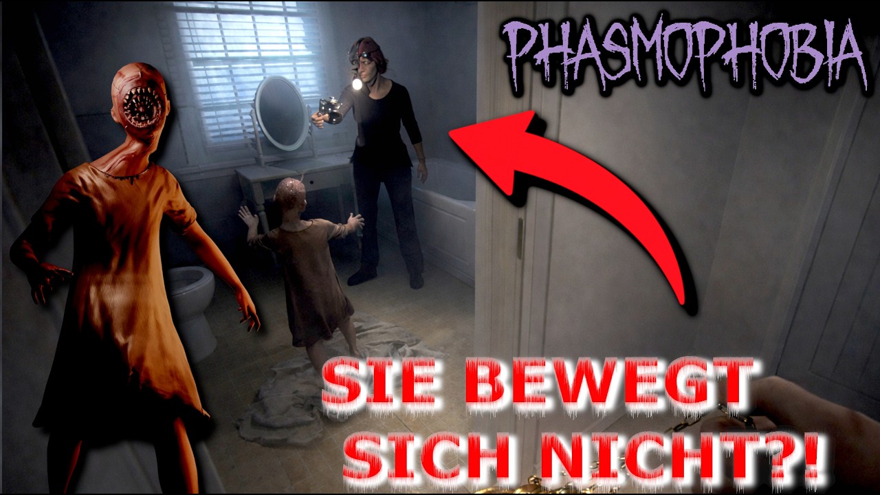 Sie bewegt sich NICHT... während der Geist jagt!😱| Phasmophobia #084 | Deutsch | Nessi