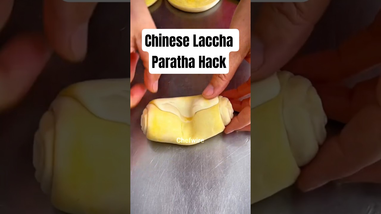 Easy Chinese Laccha Paratha Hack 2025 #making #layers #paratha #instagram #viral #reels #chefwire