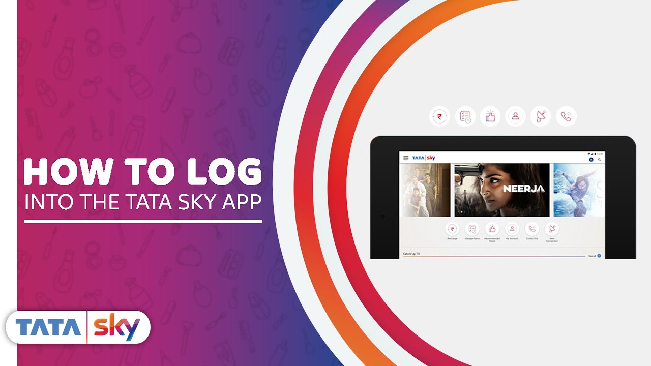 Tata Sky App | How To Log Into The Tata Sky Mobile App | Tata Sky Mobile App Live Shows