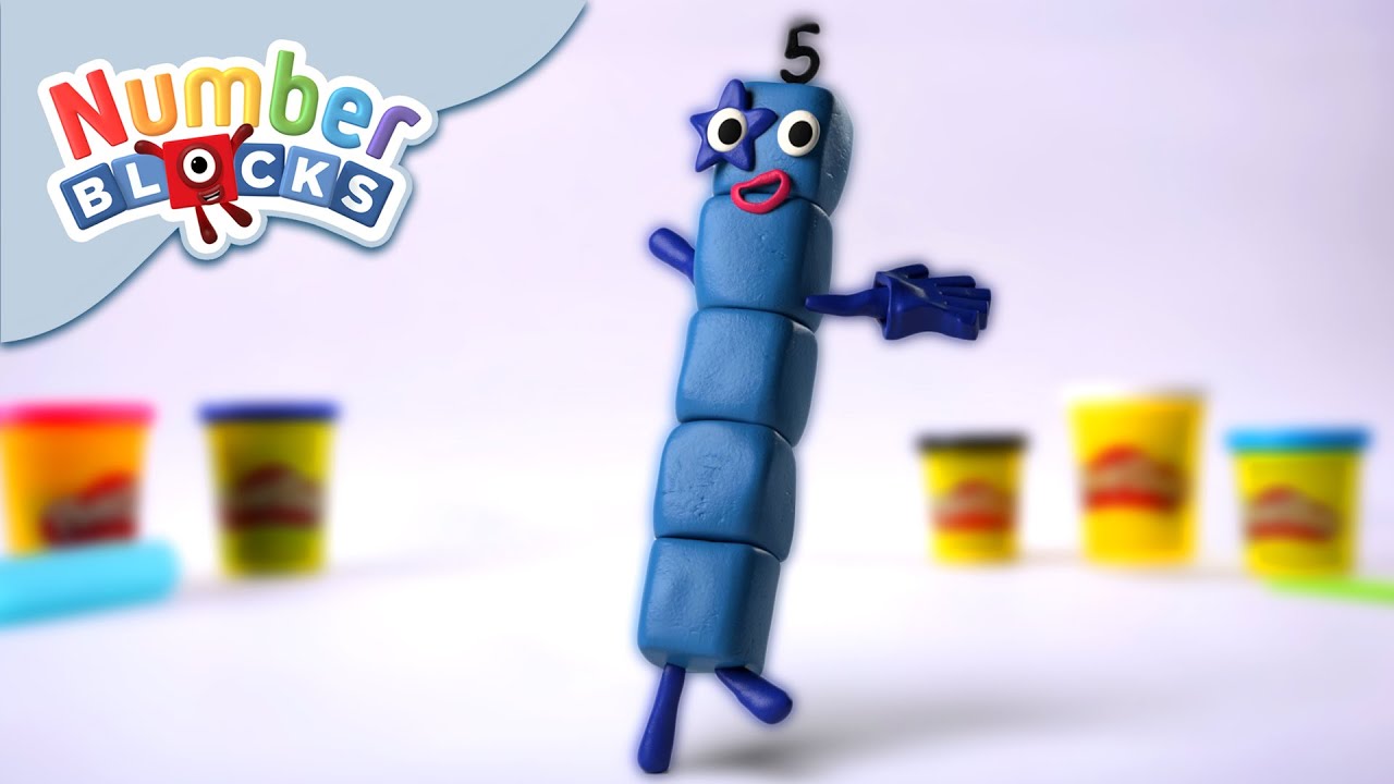 @Numberblocks- Number Five | Play-Doh