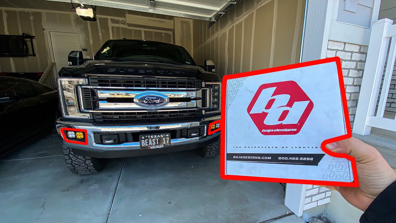 Must Have Fog Lights for Your 2017-2019 F250 - Baja Designs/KD Fabworks
