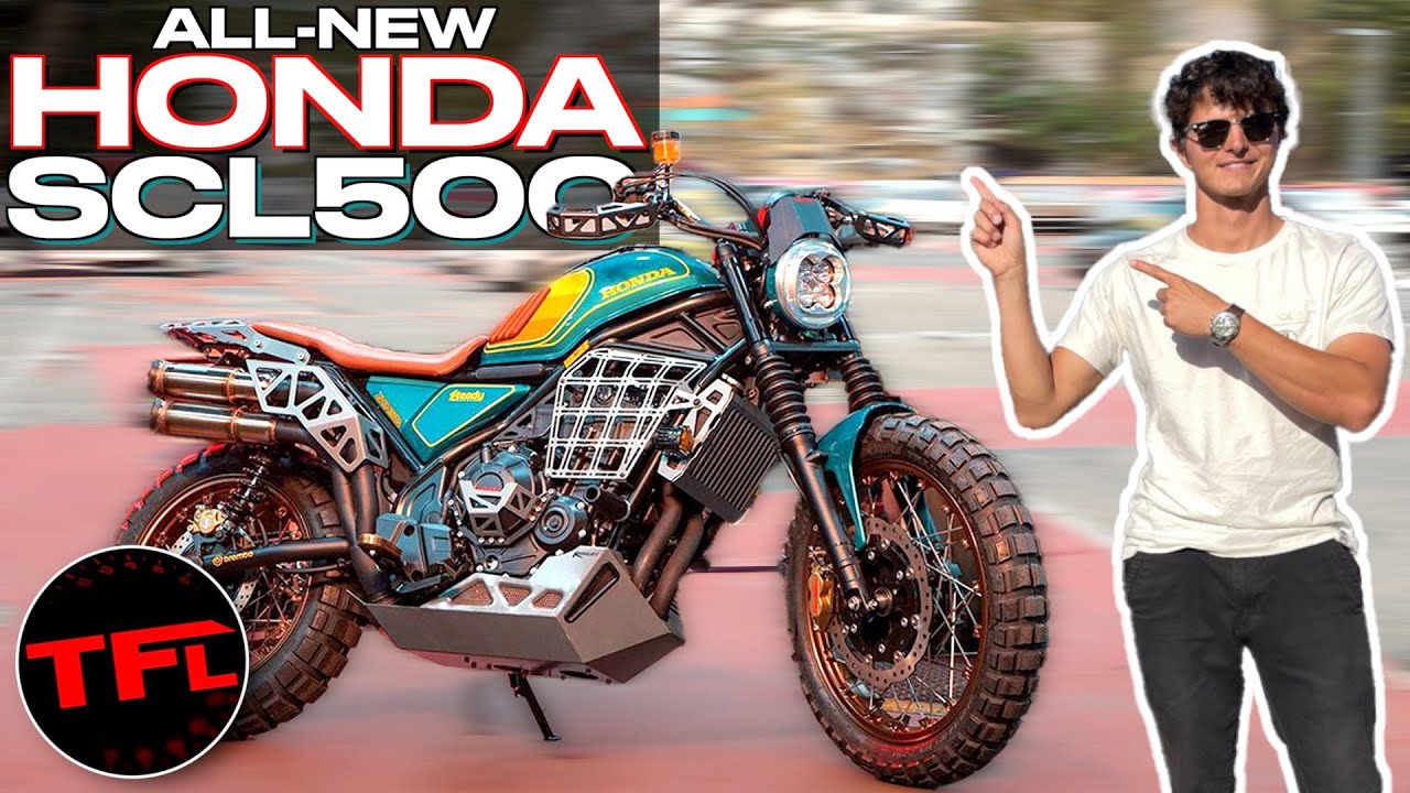 Honda SCL500 2023 года: лучшие кастомные версии нового скремблера Honda!