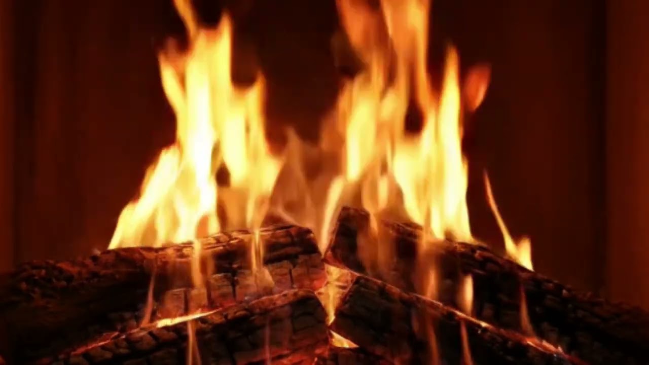 Quiet Cozy Fireplace for Deep Sleep | No Flicker, Deep Relaxation