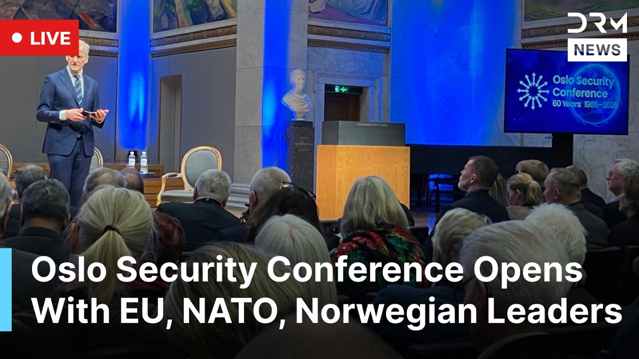 LIVE: Oslo Security Conference Opens With EU, NATO, and Norwegian Leaders&rsquo; Key Addresses