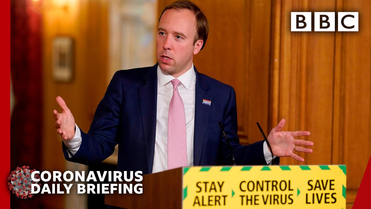 Coronavirus: Higher risk of dying for BAME, PHE report - Covid-19 Government Briefing 🔴 - BBC