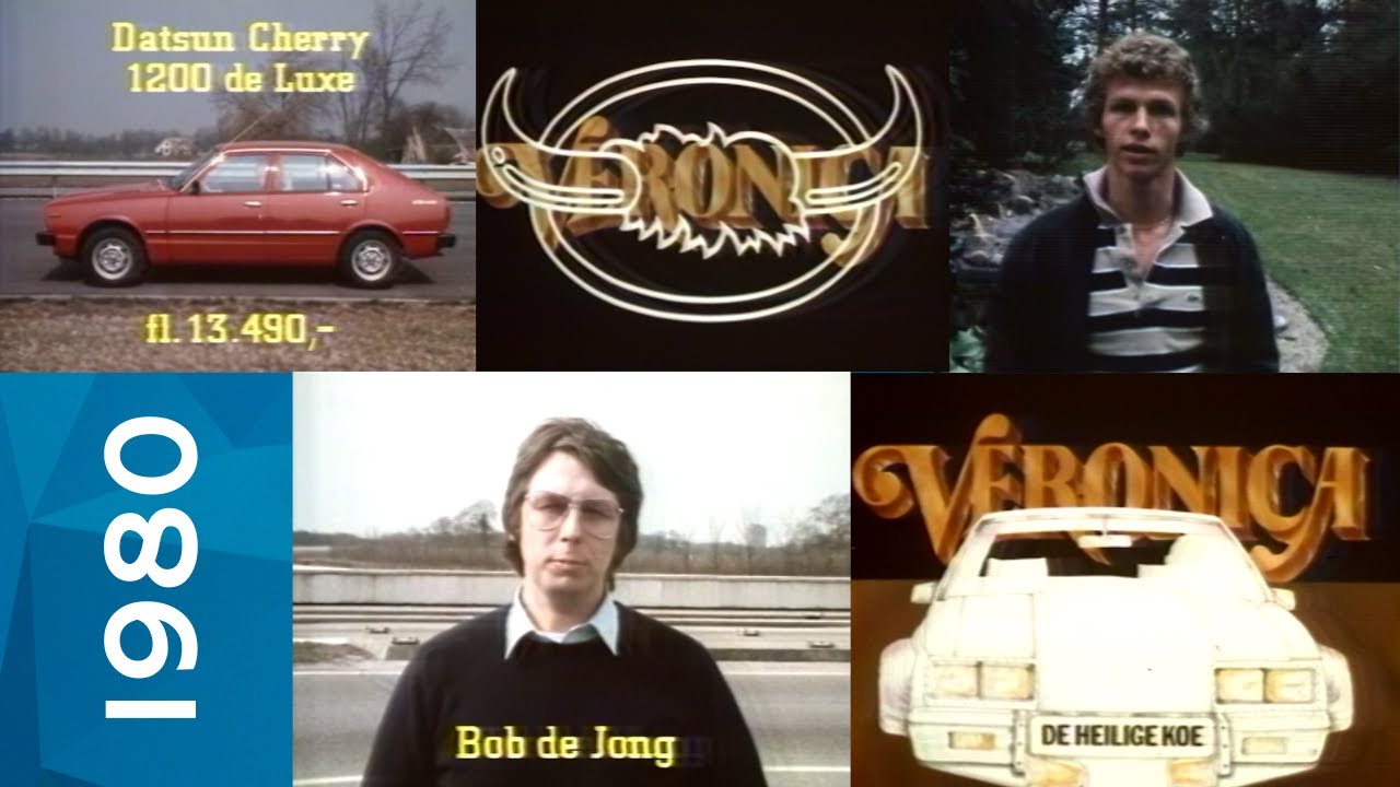 Veronica | De Heilige Koe | 1e aflevering | Bob de Jong | Auto's | Motoren (23.04.1980)