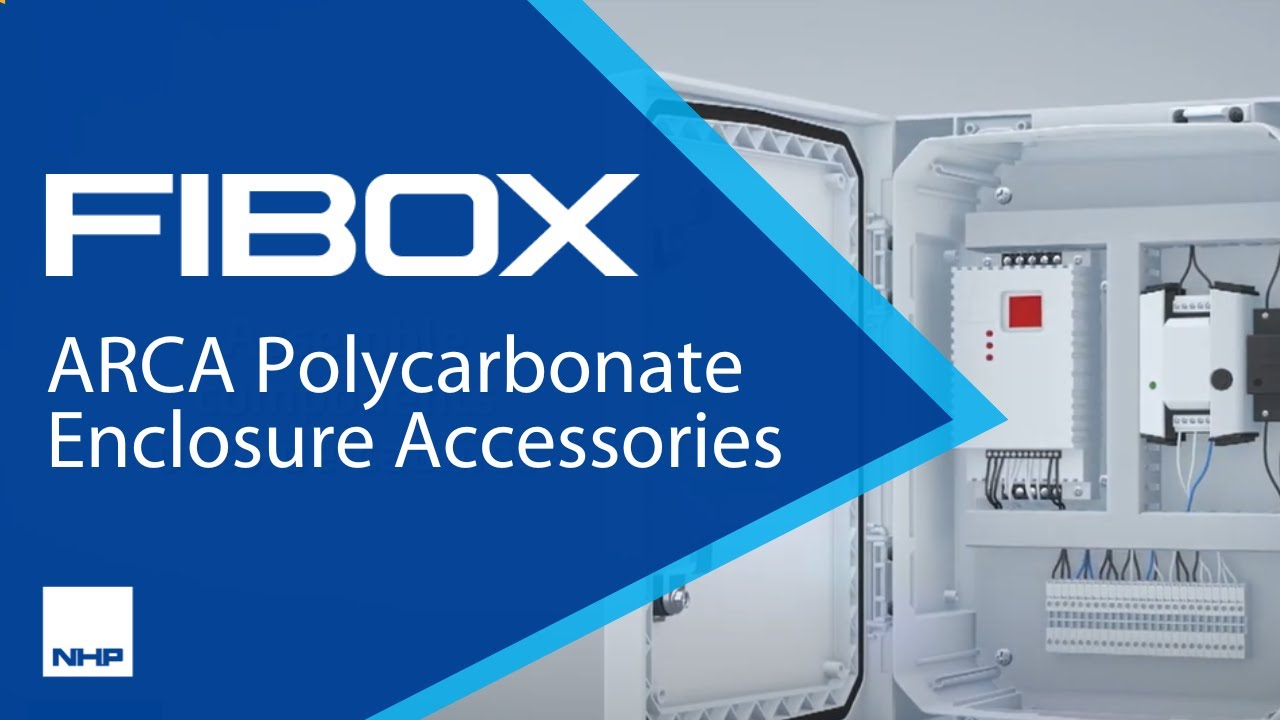 Fibox ARCA Polycarbonate Enclosure Accessories – Make difficult easy
