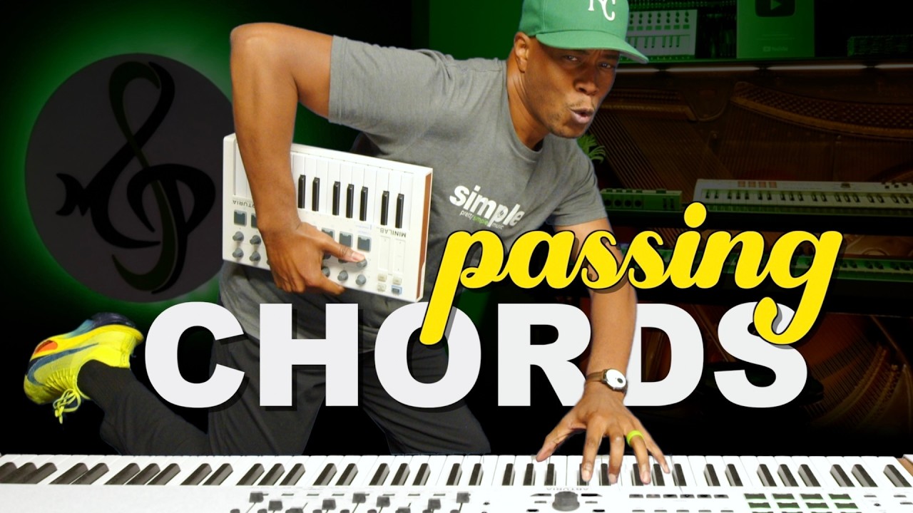 Продвинутые аккорды CCM и Gospel PASSING (урок игры на фортепиано)