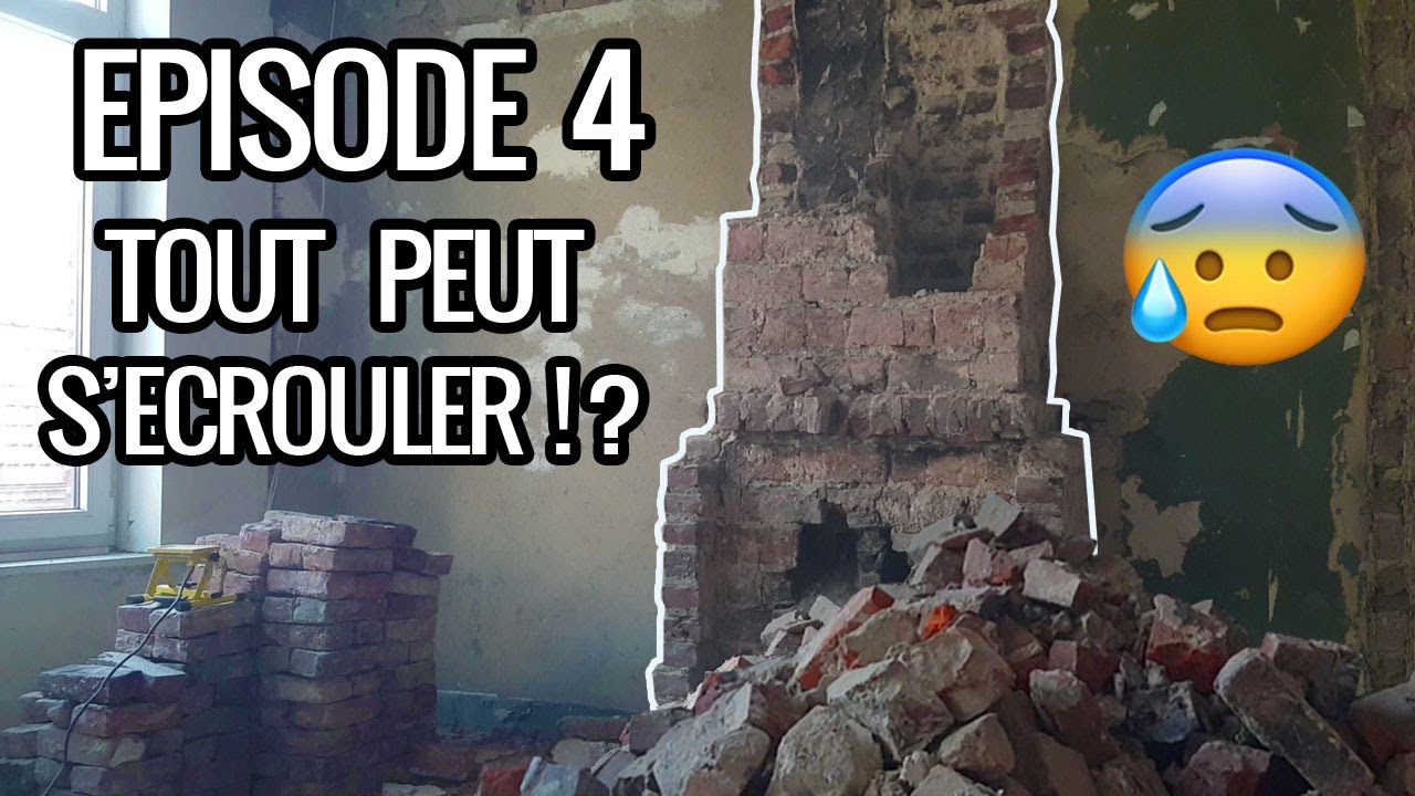 EP 4 : Je DÉMOLIS la CHEMINÉE ! 😰