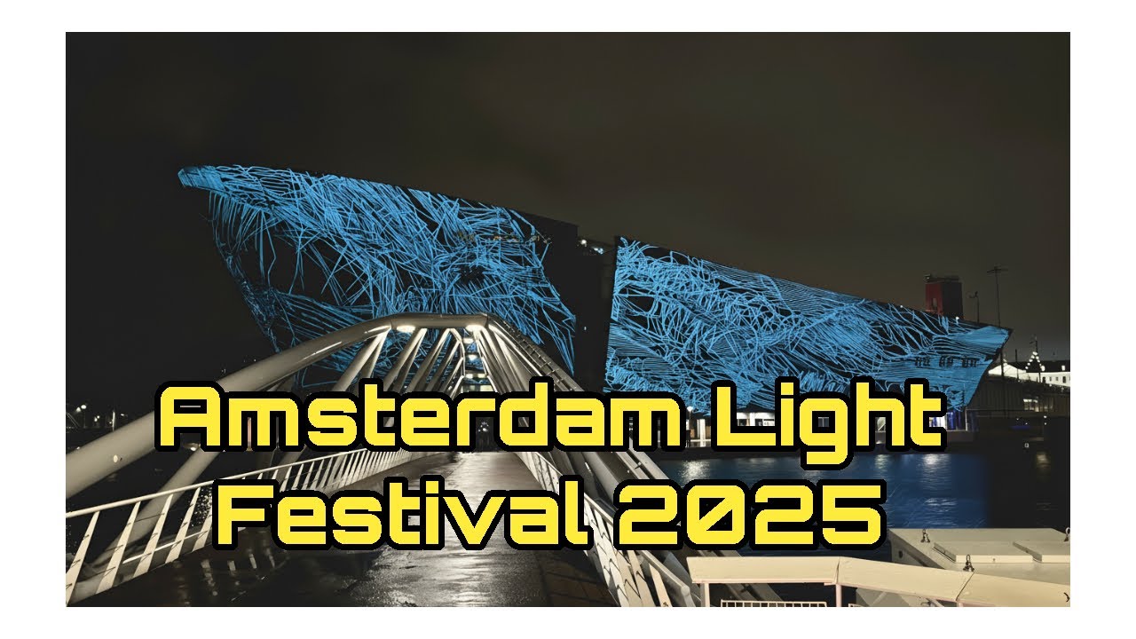 Amsterdam Light Festival 2025 ✨ A City That Glows #AmsterdamLightFestival #ALF2025 #AmsterdamNights