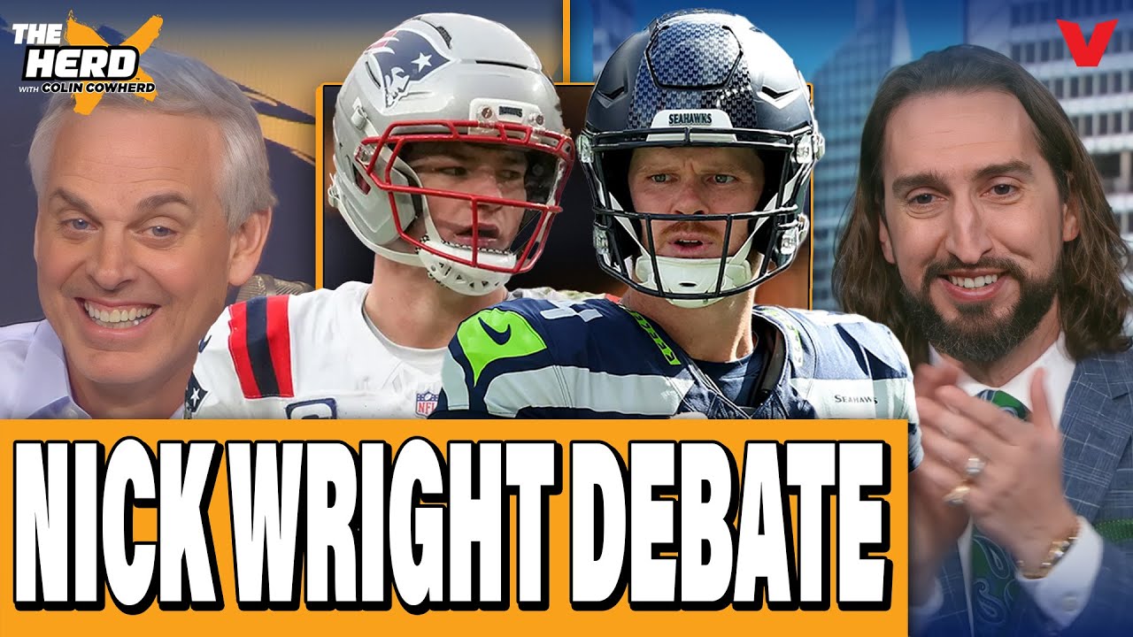 Colin Cowherd & Nick Wright Super Bowl DEBATE: Seahawks-Patriots + Steelers, Bills, Joe Brady | HERD