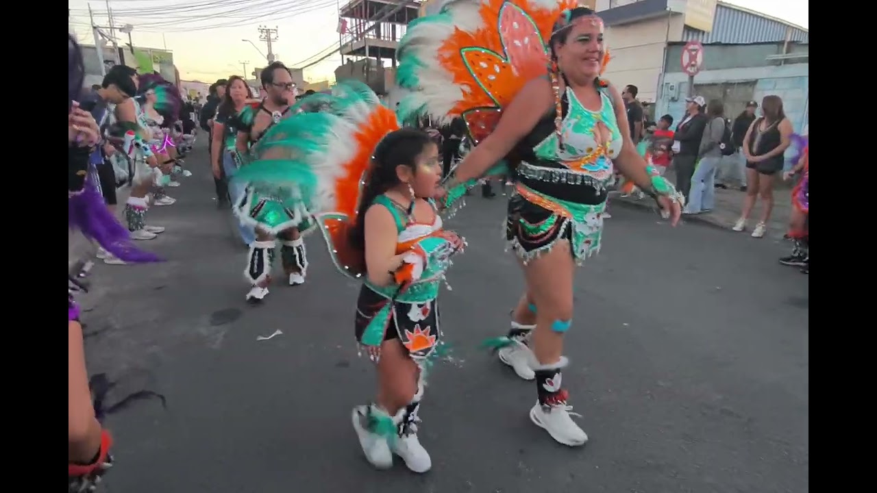 Tobas SAYARY PHURU , RENACER DEL LOA Y NUEVA RAÍZ ANDINA en carnaval andino Calama 2026 ( día 2 ) 