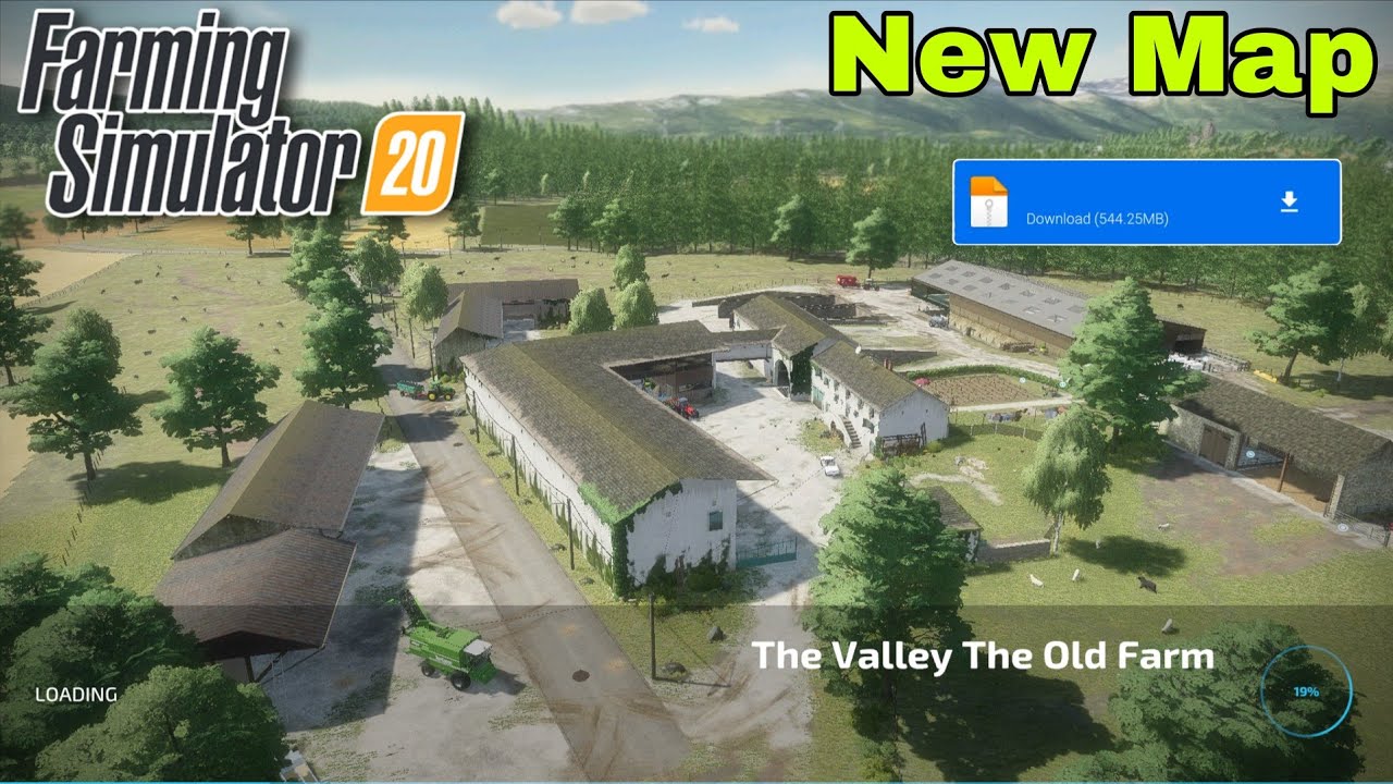 Fs20 mods - The Valley The Old Farm Map & vehicle 50 + mods 