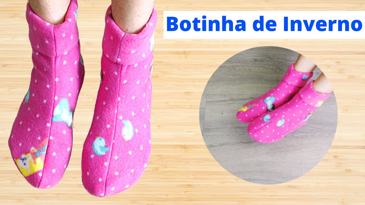 Ensino como fazer todos os tamanhos - Botinha de Inverno - Lu Lampert