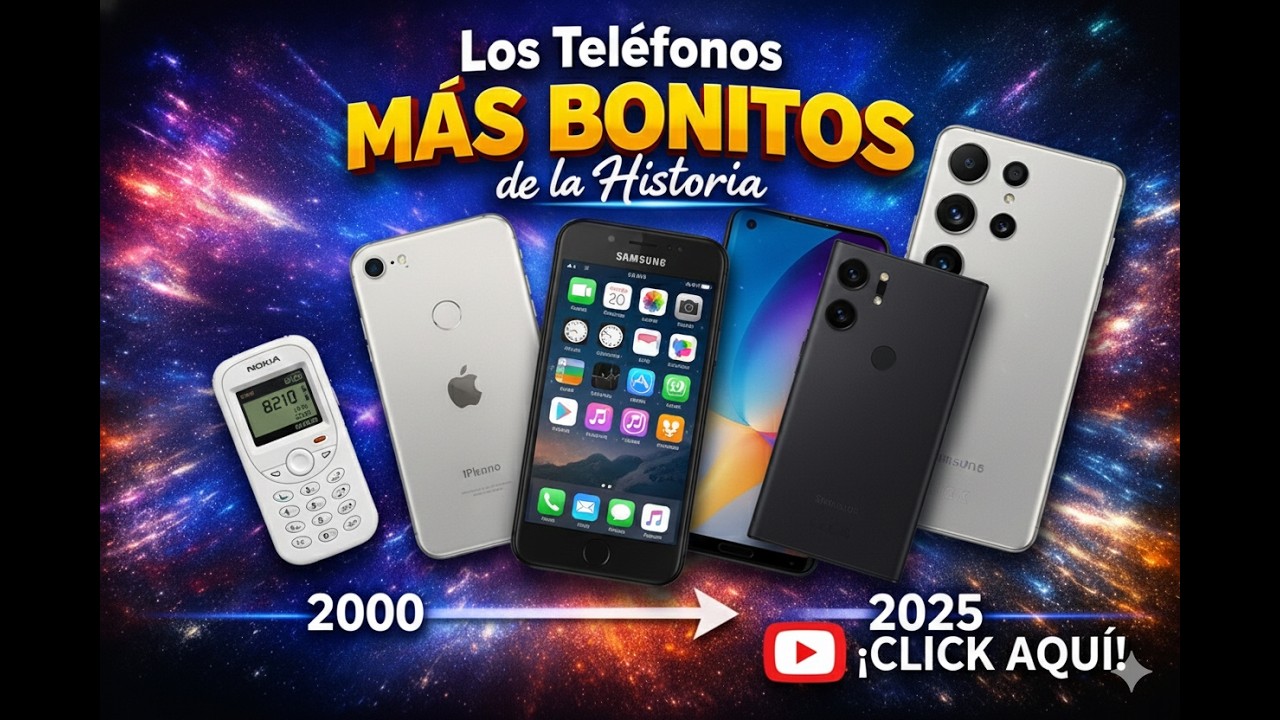 Del Nokia al iPhone: los teléfonos más bonitos de todos los tiempos