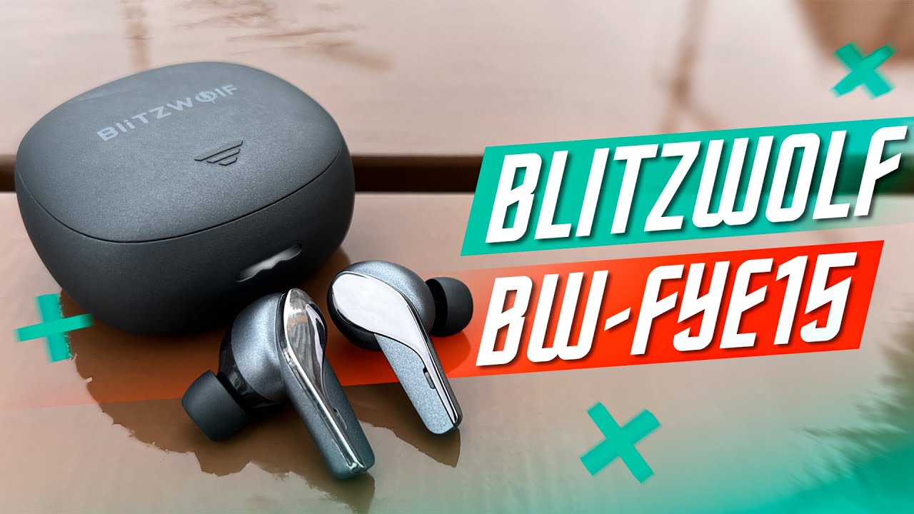 ТРИ ДРАЙВЕРА НА ОДНО УХО😱 БЕСПРОВОДНЫЕ НАУШНИКИ BlitzWolf® BW- FYE15 СОЗДАНЫ ДЛЯ БАСА