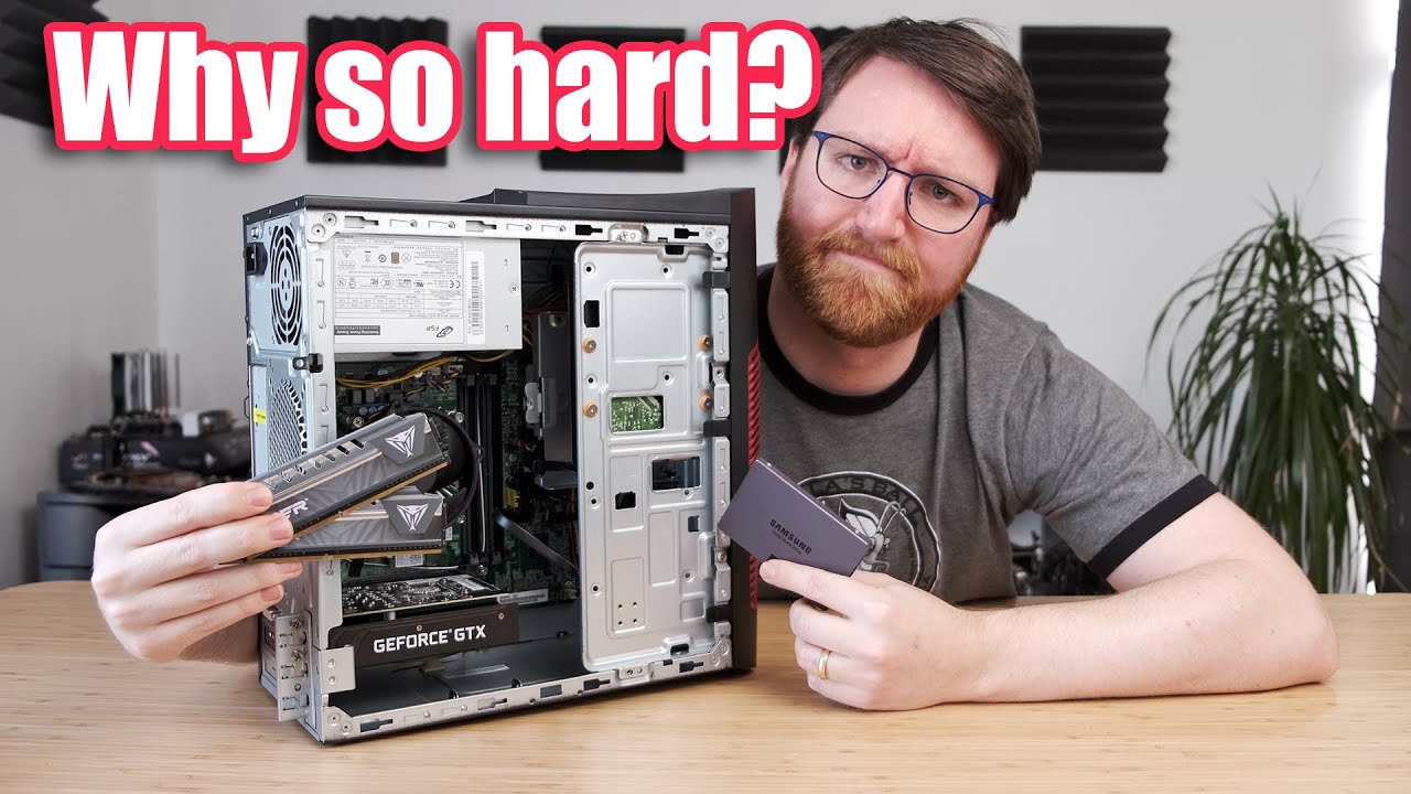 Upgrading this Pre-built is WAY harder than it should be