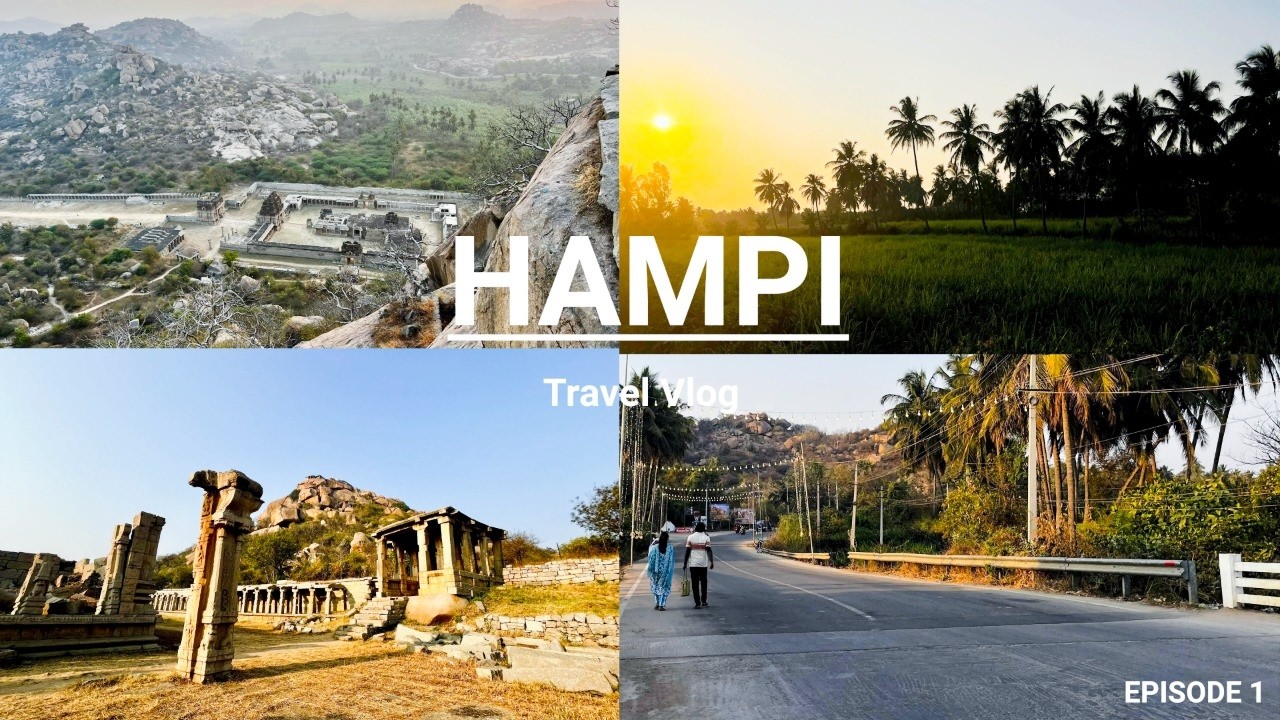 Hyderabad to Hampi Road Trip | Hampi Series Ep. 1