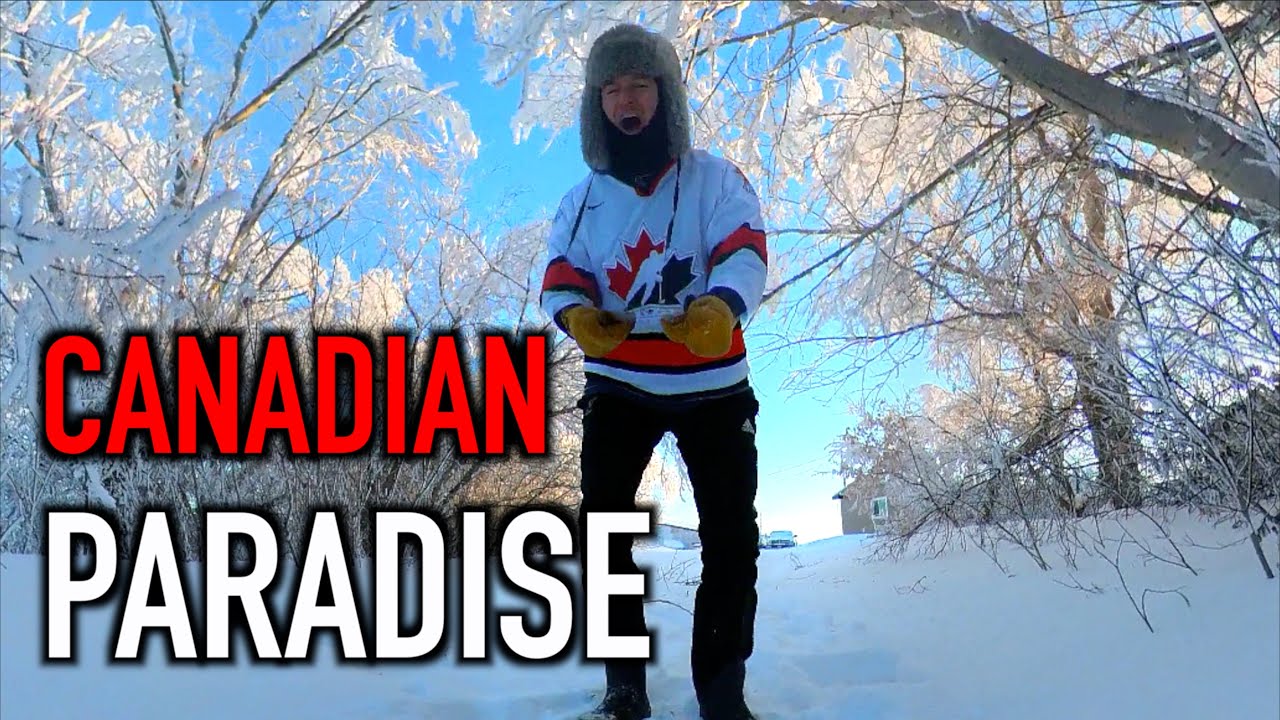 I made Gangsta's Paradise more Canadian, and then I filmed this video in my backyard