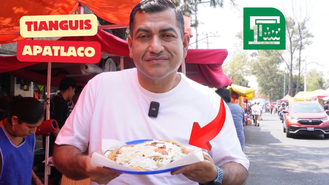En este Tianguis de la CDMX se come muy rico