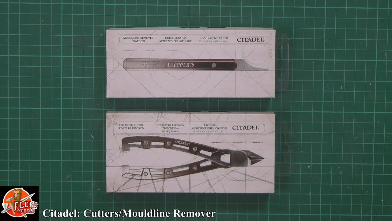 Citadel cutters & Mouldline removing tools