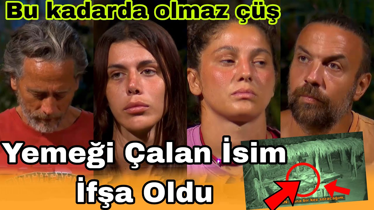 Survivorda Yemeği Kim Çaldı Dedektif Bayhan İş Başında Diskalifiye Şoku Büyük Ceza Çüşş