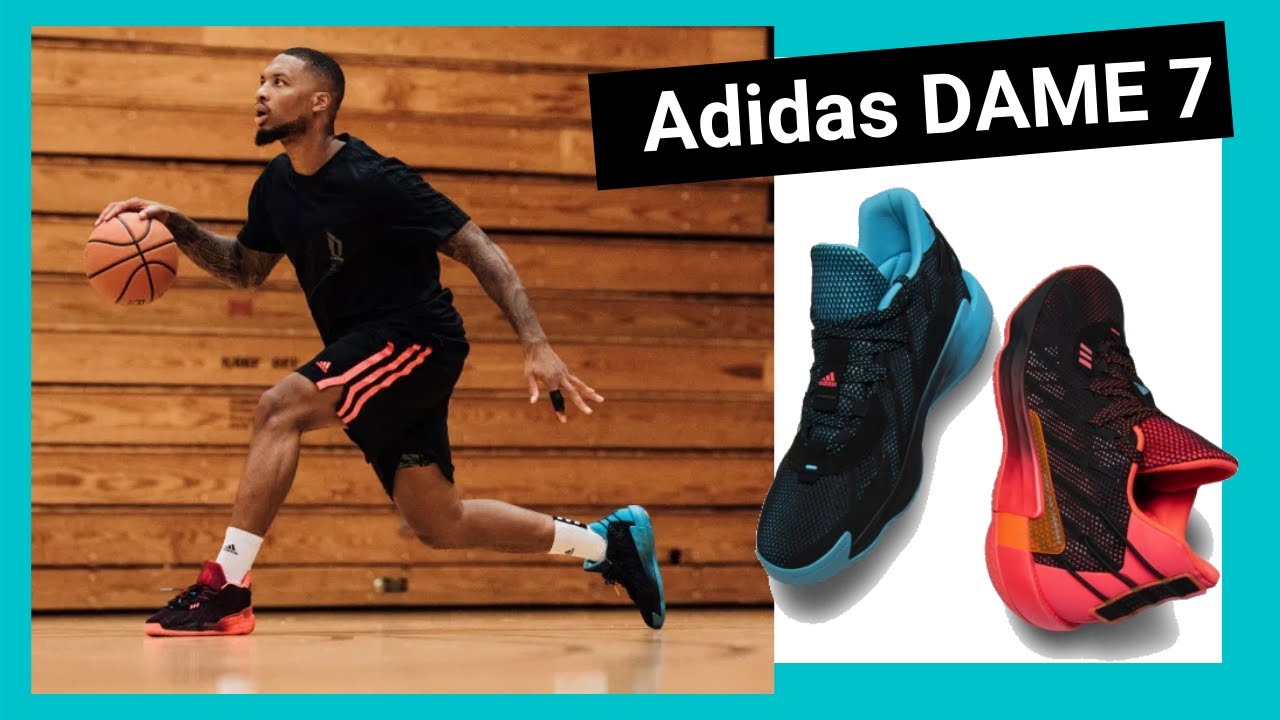 ⛹🏾 Adidas DAME 7 el ultimo modelo de Damian Liliard 💥 ¿Bestiales? (Review Español)