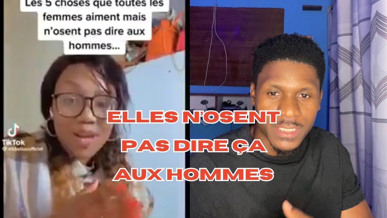 ELLE NOUS RÉVÈLE LES CHOSES QUE LES FEMMES AIMENT MAIS N'OSENT PAS DIRE AUX HOMMES