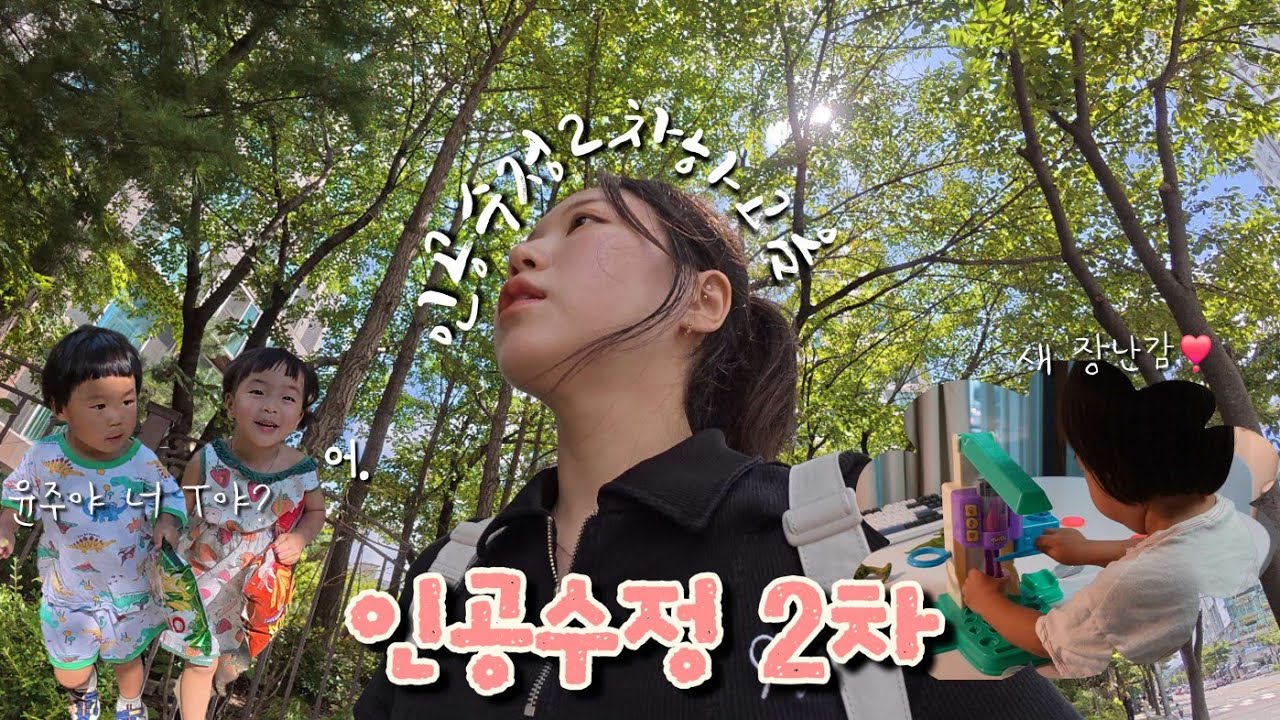 인공수정 2차 당일, 새 장난감 샀됸, 윤주랑 논날, 청라 은옥(대맛집)