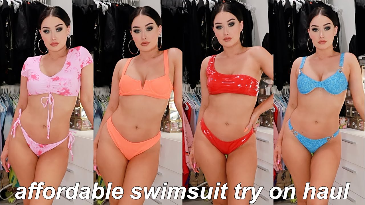 Affordable BADDIE Swimsuit Try On HAUL
