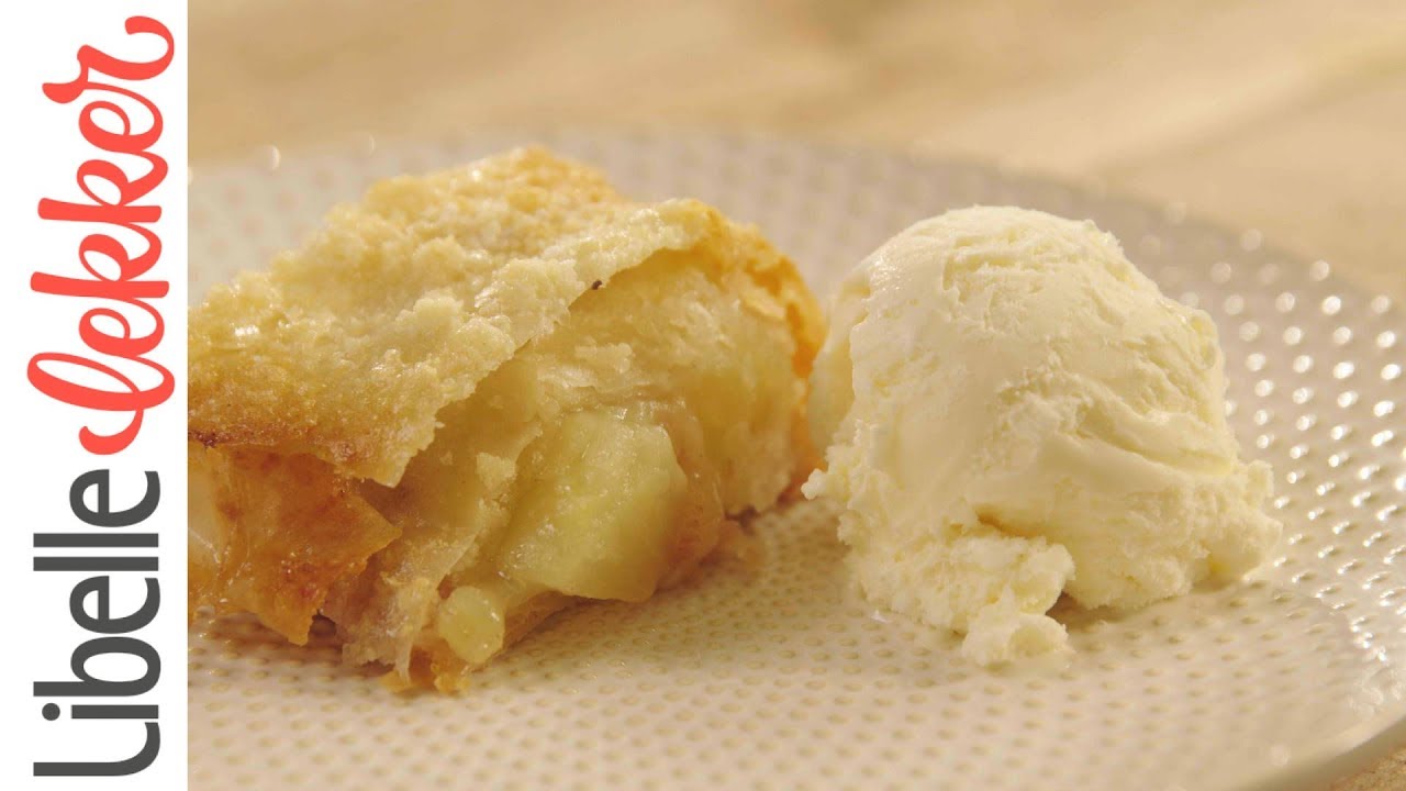 Appelstrudel die snel klaar is
