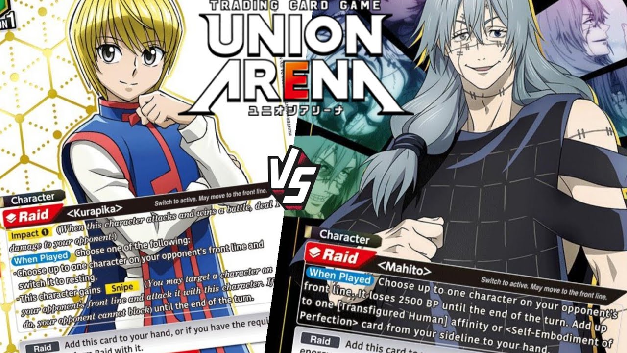 Wait, This Was Close??? | Green HxH Kurapika vs Purple JJK Mahito! - Union Arena Gameplay