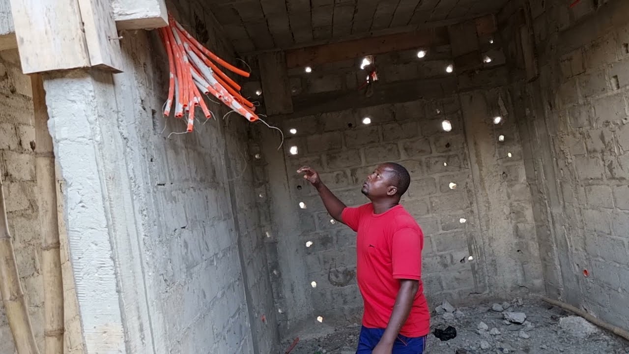 installation électricité en castré Tuyauterie côté d'Ivoire divo