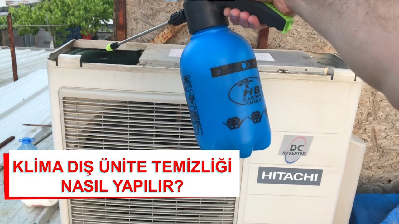 Klima dış ünite temizliği nasıl yapılır? Kendin yap!