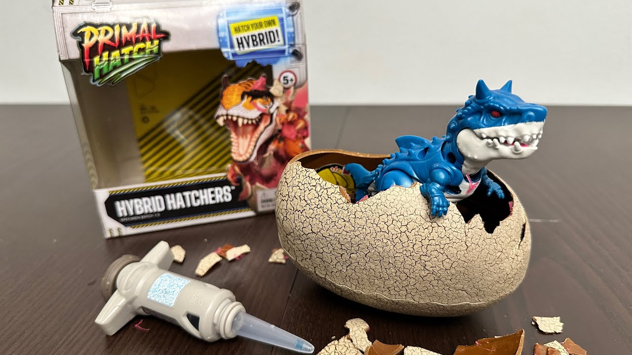 Primal Hatch Hybrid Hatchers Toys Unboxing 