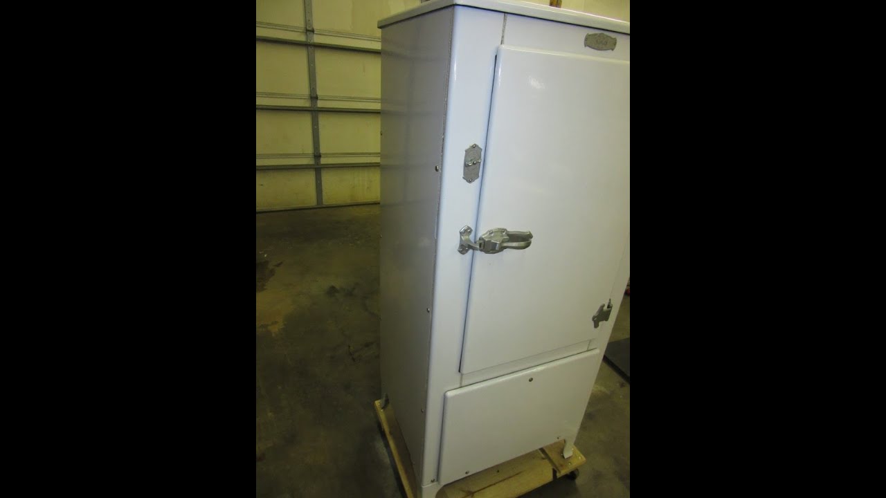 Frigidaire W-5 Antique Refrigerator -1- Introduction and Disassembly