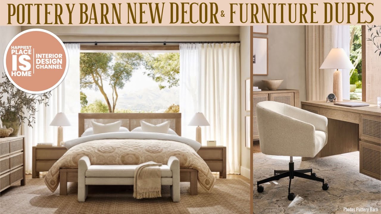 POTTERY BARN NEW DUPES furniture & decor!