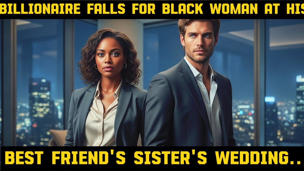 BILLIONAIRE FALLS FOR A BLACK WOMAN AT HIS BEST FRIEND'S SISTER'S WEDDING... #romanticsuspense 