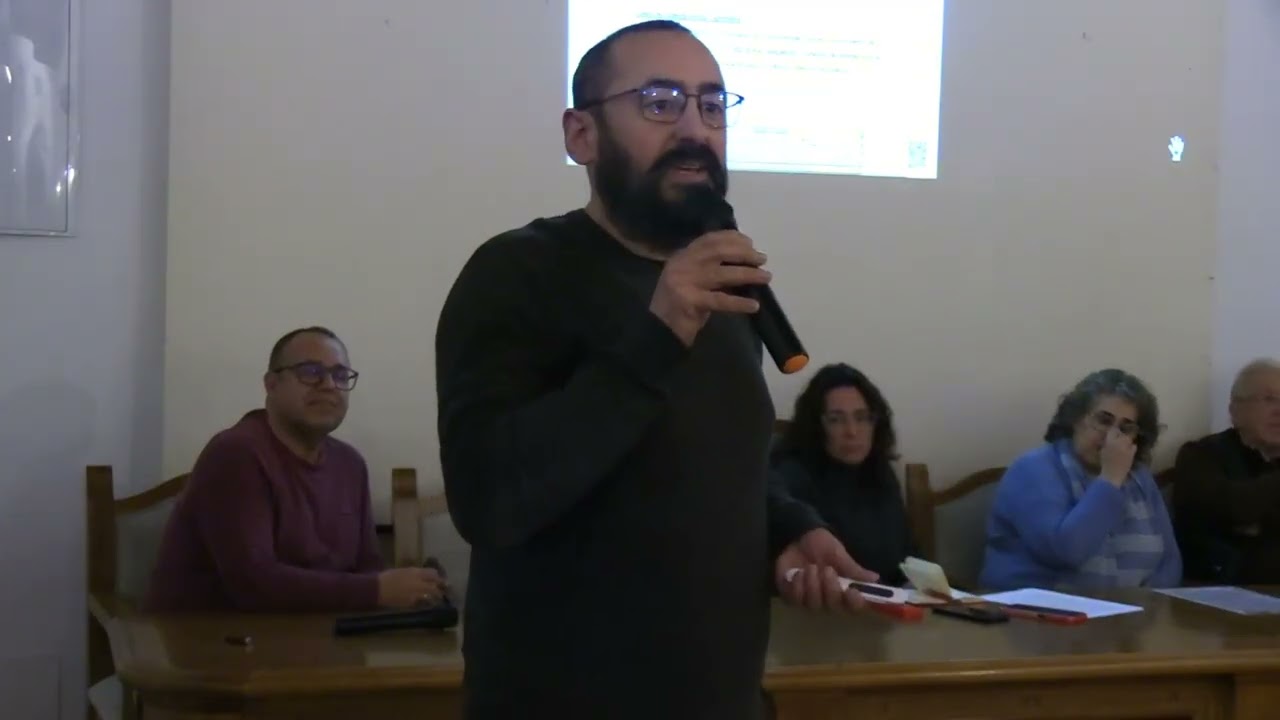 7. Primera Charla expertos STOP BIOGAS JAÉN. Ponentes Francisco Carrillo y Pedro Martos.
