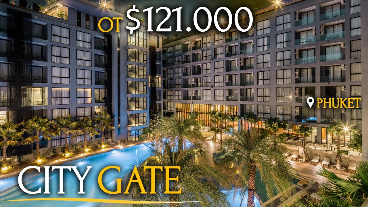 City Gate. Апартаменты у моря на Пхукете. Пляж Камала